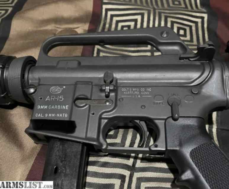 Colt AR15 9mm