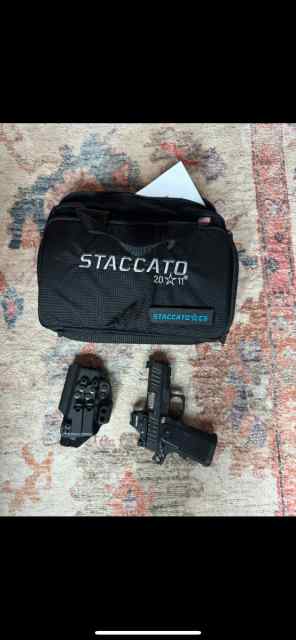 Staccato CS w/ holster and extra mags!