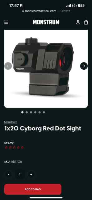 MONSTRUM CYBORG RED DOT