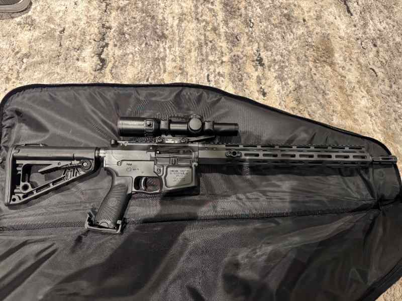 🔥Like New Wilson Combat AR15 W/Hawke 1-8 Optic🔥