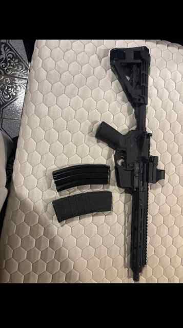 Ar and pistol