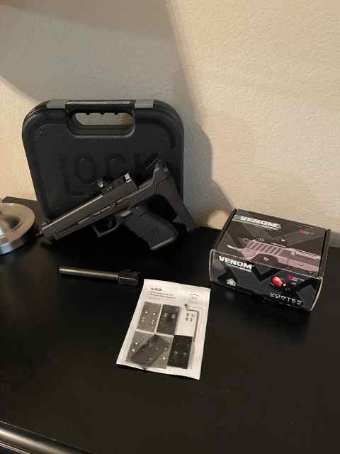 Glock 34 with flux brace and vortex venom