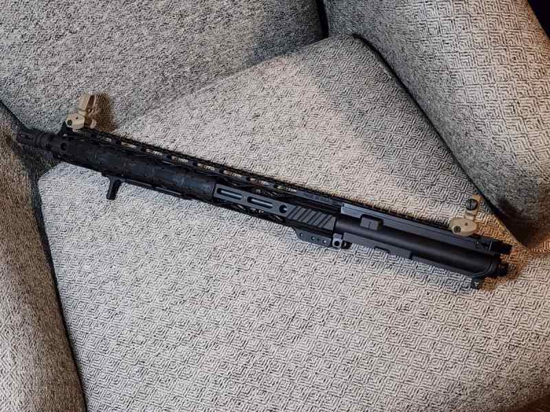 PENDING Unfired PSA Complete 16&quot; 556 Upper Ltwt