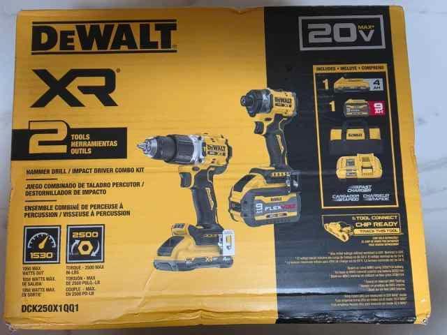Dewalt XR Hammer Drill &amp; Impact Driver