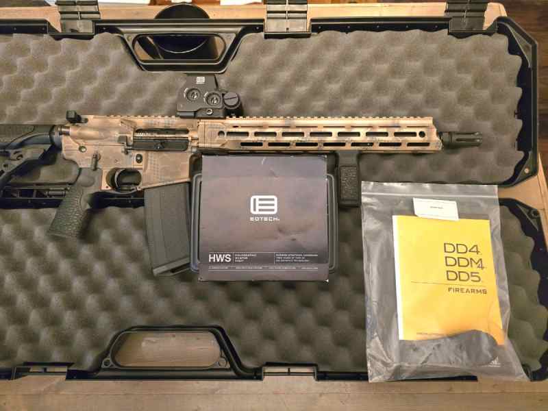 Daniel Defense Swl DD4V7 Rattlecan Arid 5.56,FSFT 