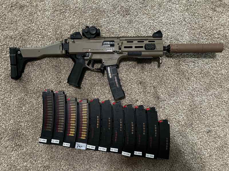 CZ Scorpion package trade Kriss Vector 9 only