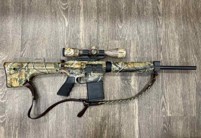 S&amp;W M&amp;P10 HUNTER REAL-TREE CAMO FINISH OPTICS READ