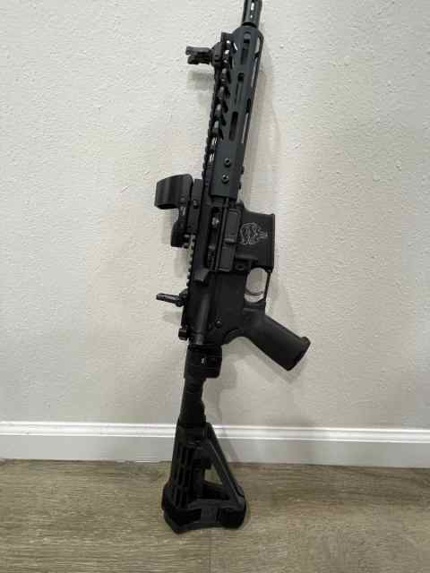 Folding AR Pistol 5.56