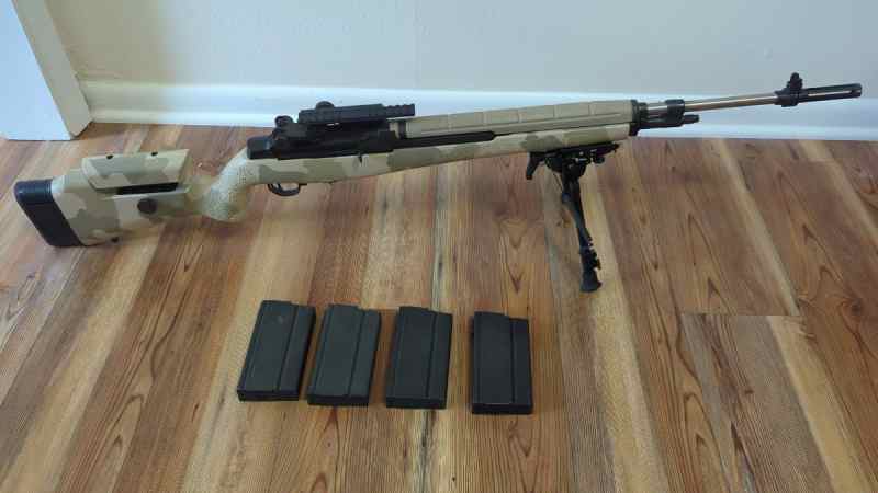 Springfield M1A National Match Mcmillan Stock