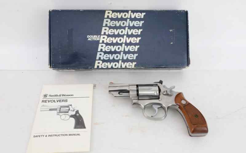 S&amp;W 66-2 .357 mag Combat Magnum Revolver 