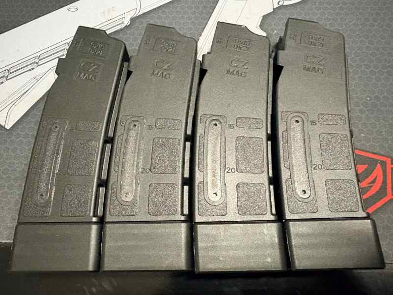 CZ Scorpion EVO 3 20-Round Magazines (4)