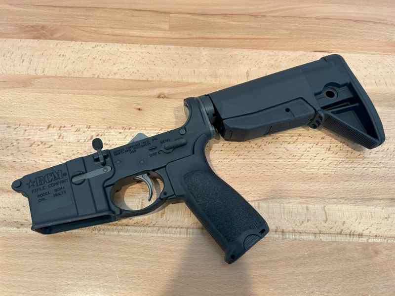 BCM BRAVO COMPANY USA Complete Lower Receiver BLEM