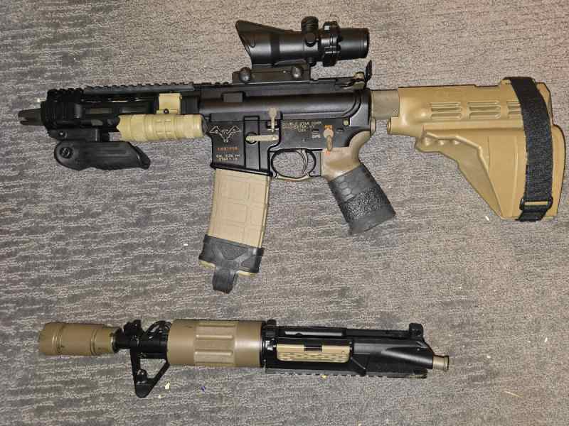 High Quality AR Pistol in 5.56/.223