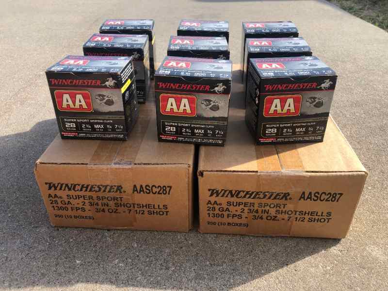 Winchester AA 28 Gauge Shotgun Shells