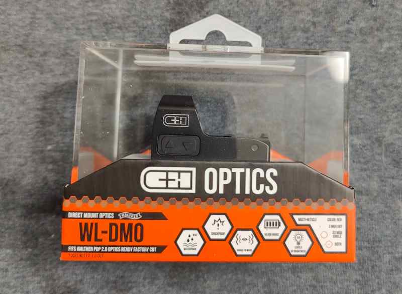 C&amp;H Walther PDP 2.0 Direct Fit Red Dot Optic