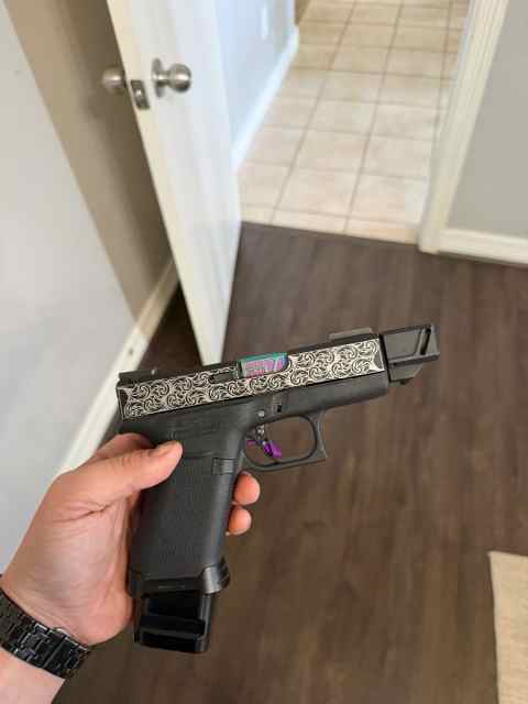 Glock 43x complete slide 