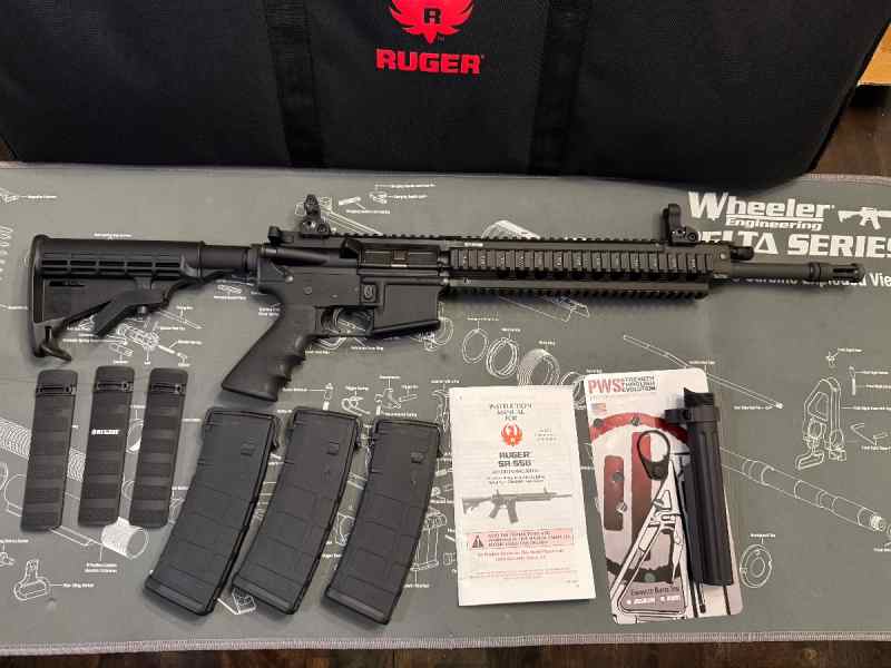 Ruger SR-556 piston AR-15