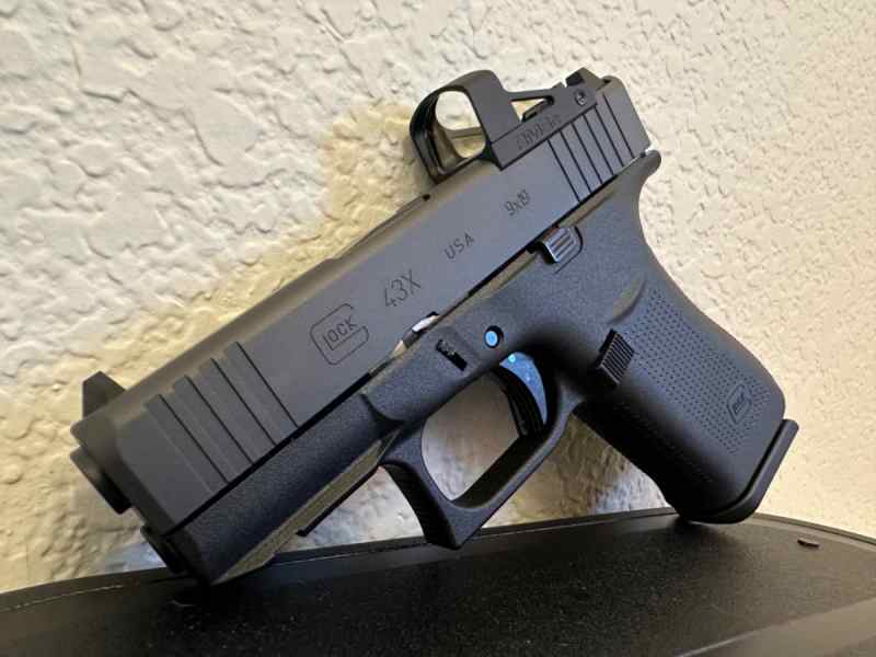 Glock 43X MOS with Shield RMS-c (9mm) - NIB - Talo