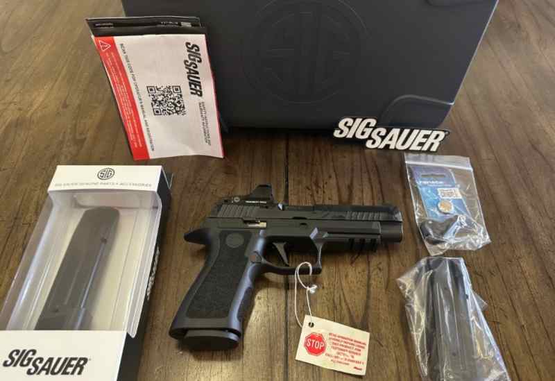 Sig Sauer P320 X-Full 9mm Romeo 1 Pro 4.7”