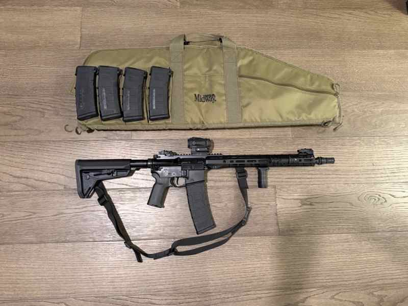 Aero Precison AR-15 w/Vortex Sparq &amp; Rise Trigger