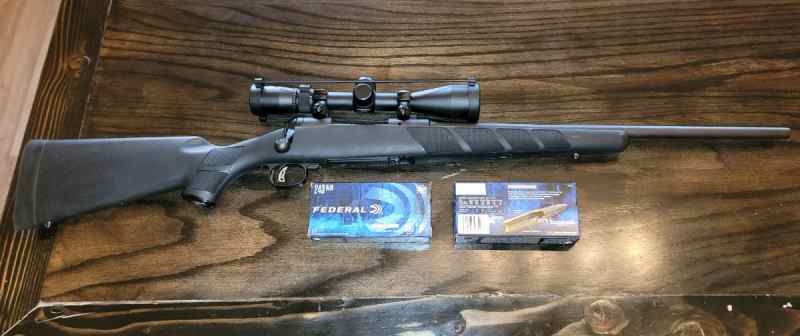 SAVAGE YOUTH 243 W/SCOPE + AMMO