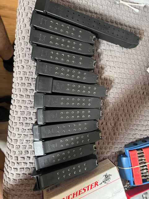 357 Glock mags and 40 